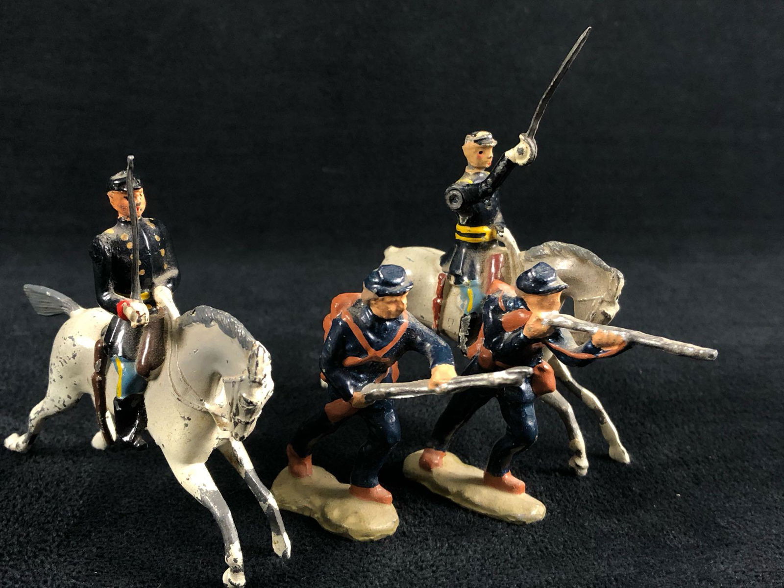 Antique Britains LTD Lead Hand Painted Civil War 2" (1 of 12)
