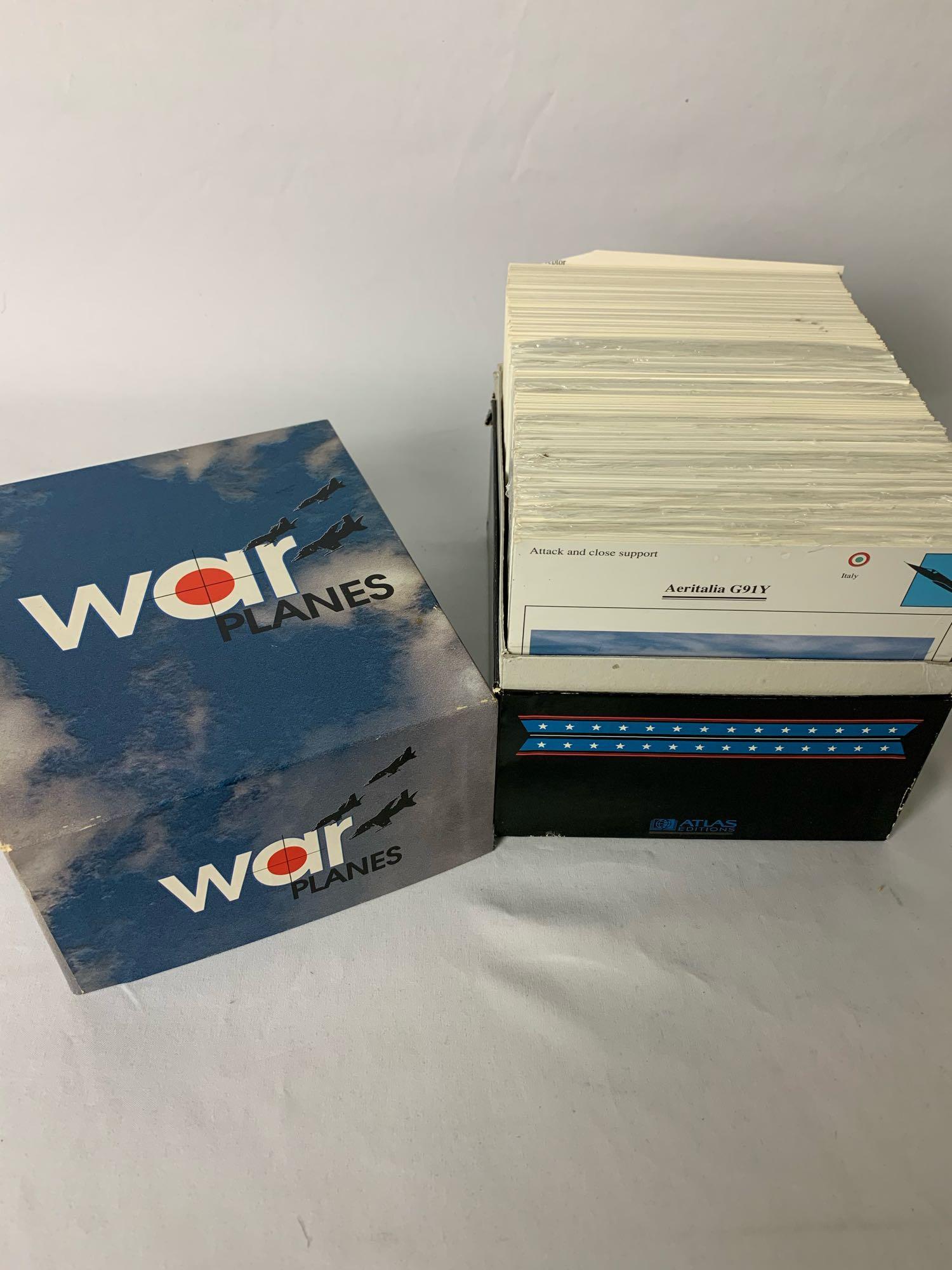 Box Card Set: "Atlas Editions War Planes" (1 of 6)
