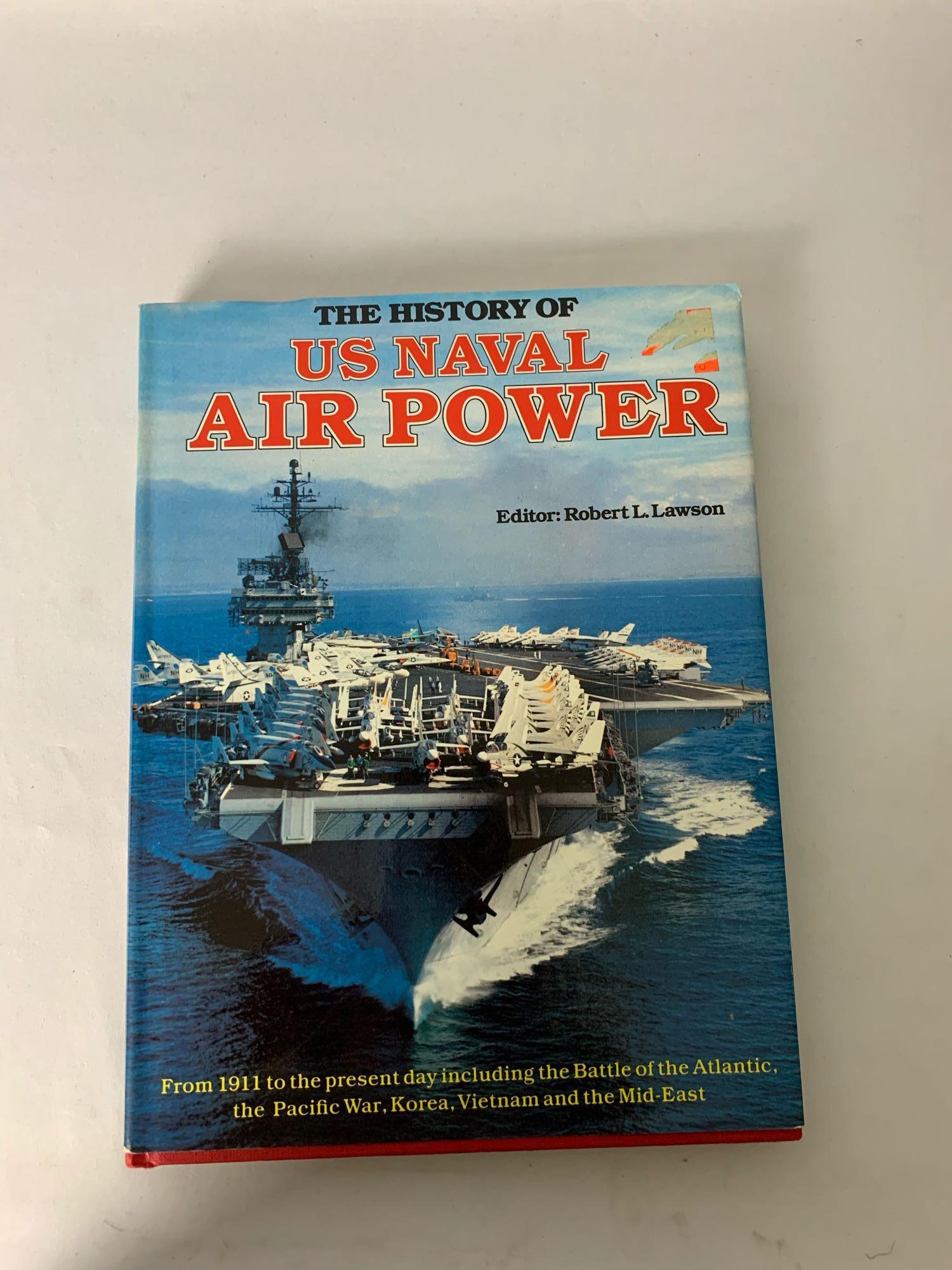 Hardcover "The History Of US Naval Air Power" copyright (1 of 6)