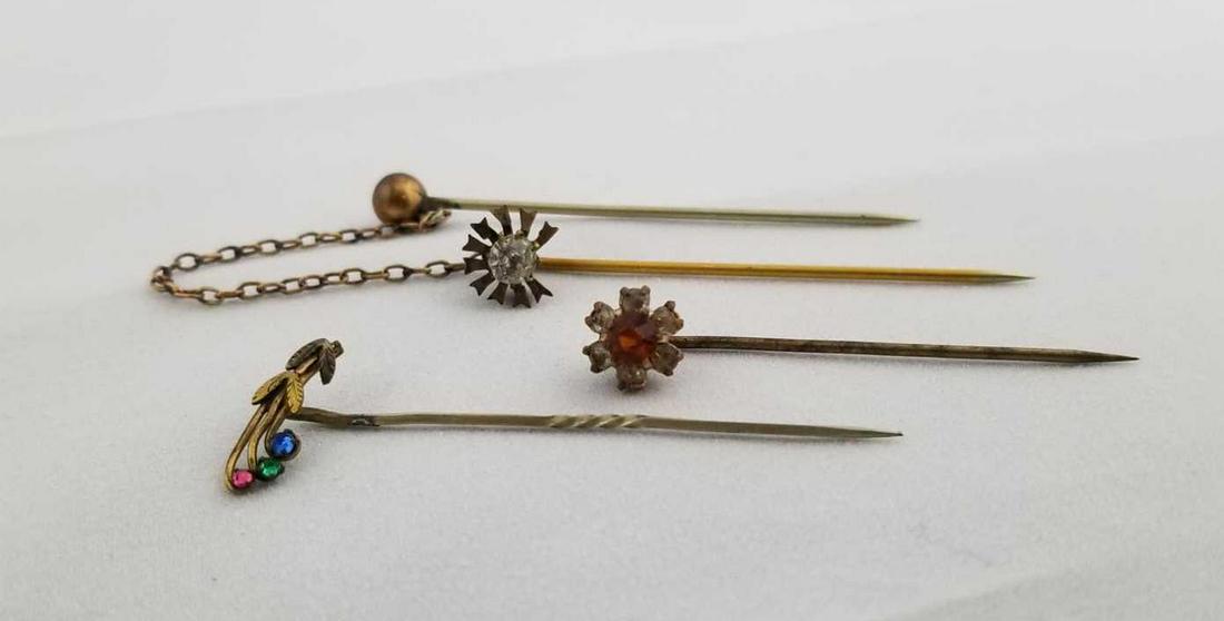 Floral Gold Plated Pins Apr 09, 2021 Rapid Estate Liquidators and