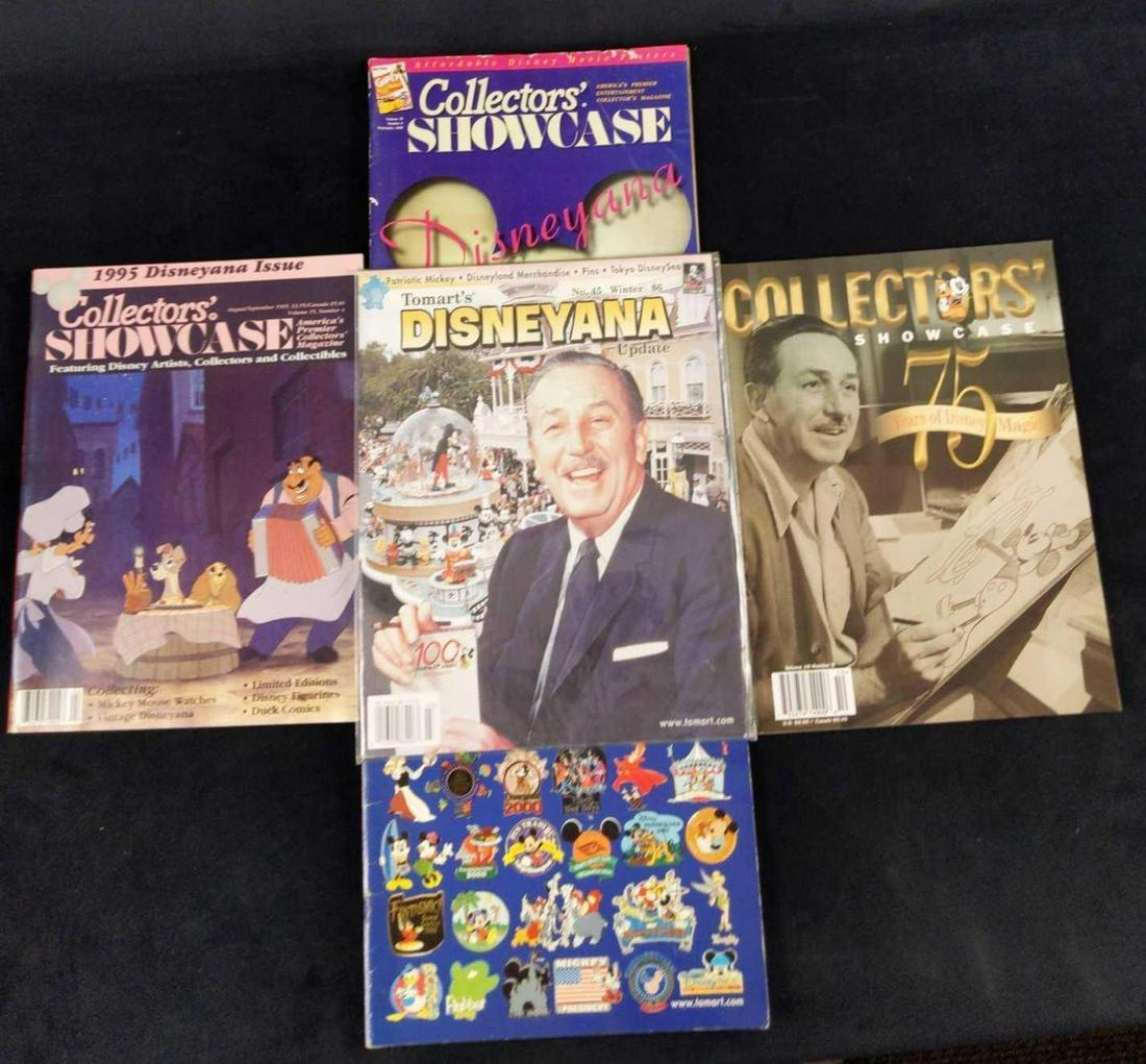 5 Disneyana Collectors Magazines Walt Disney Pins (1 of 10)