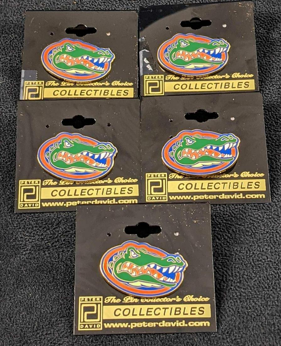 Five Peter David Florida Gator Pins (1 of 3)