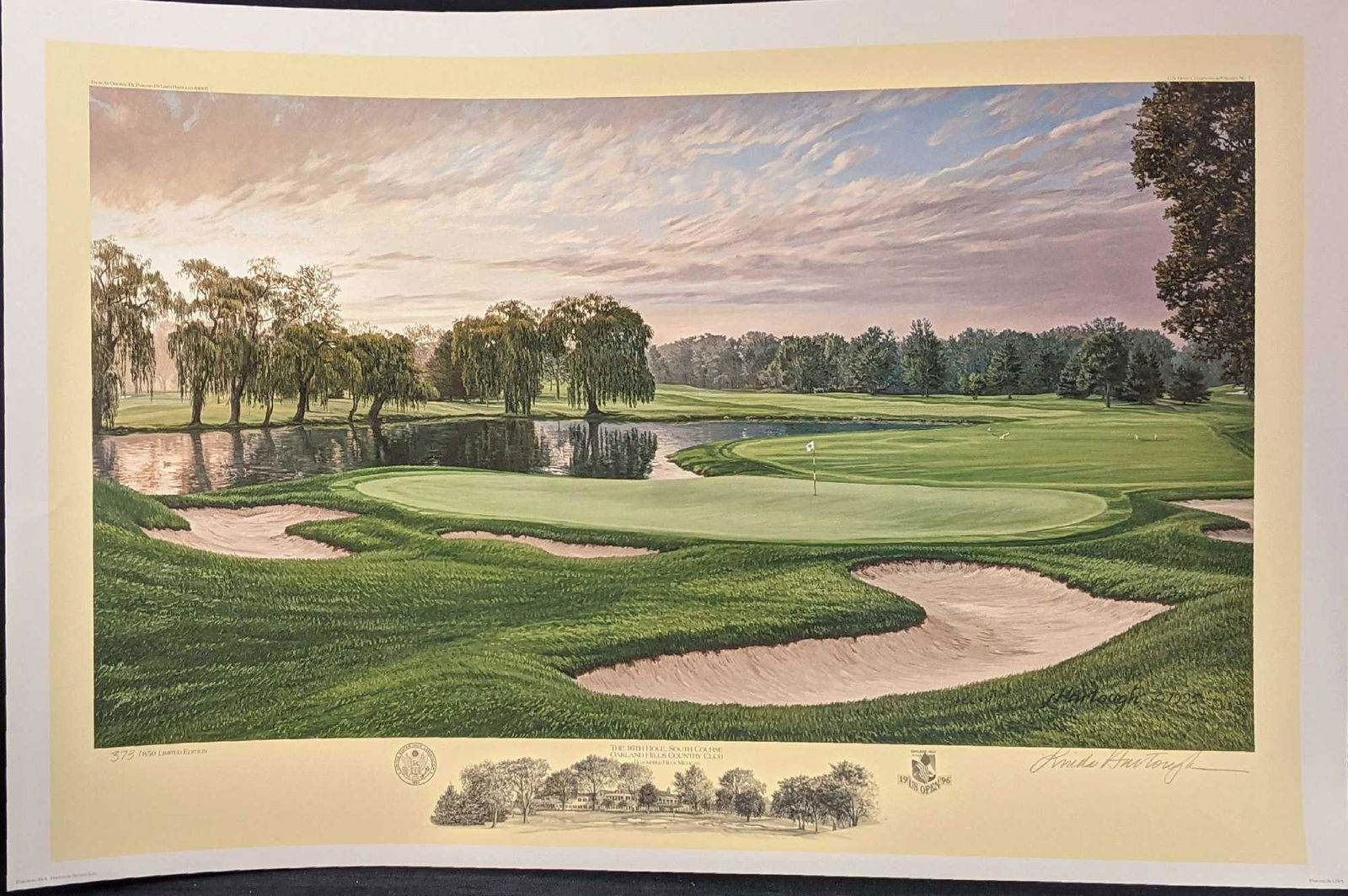 Linda Hartough LE Litho Golf 1996 US Open Championship (1 of 10)