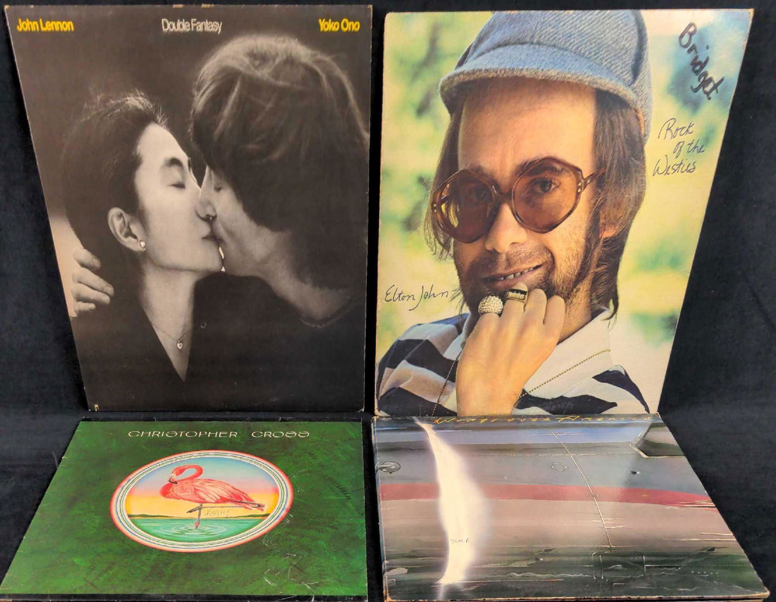 LP Vinyl Records John Lennon Paul McCartney Elton John (1 of 12)