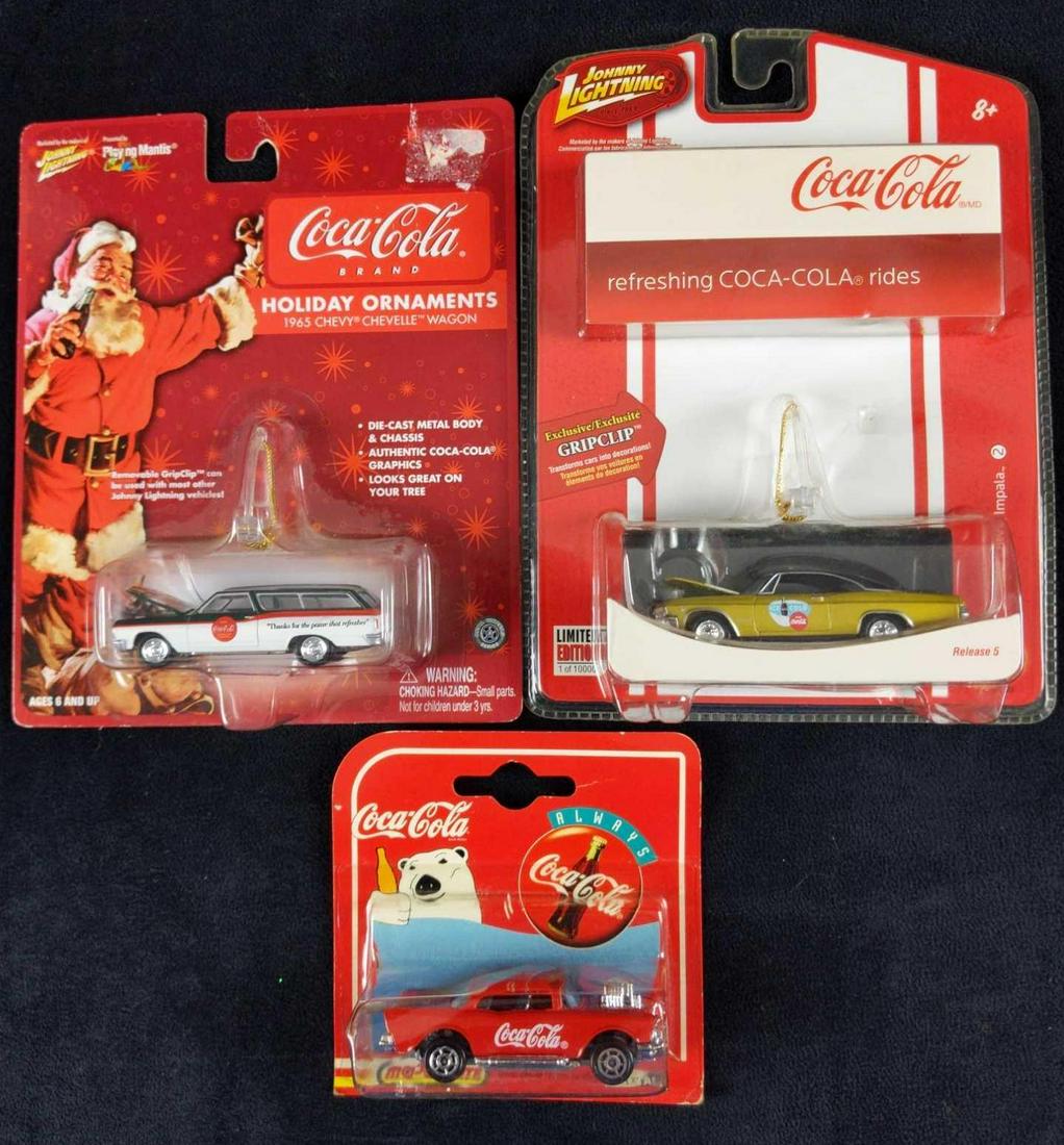 Coca Cola Die Cast Toy Car Christmas Ornaments (1 of 5)