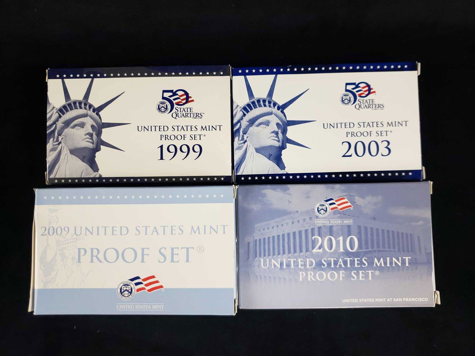 4 United States Mint Proof Sets 1999 2003 2009 2010 C (1 of 5)
