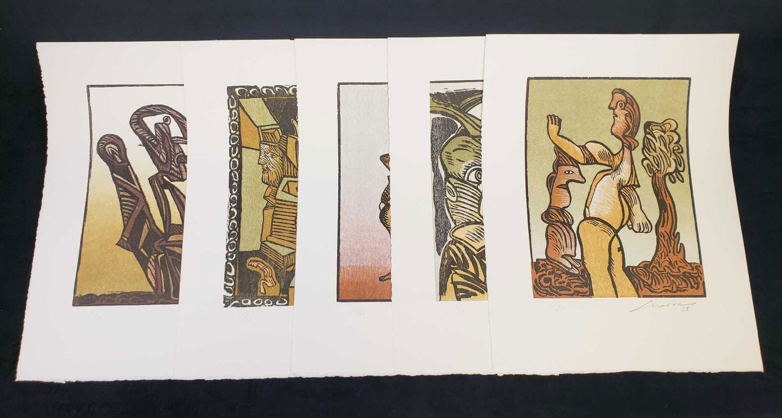 Jose Luis Cuevas, Wood Engravings (1 of 11)