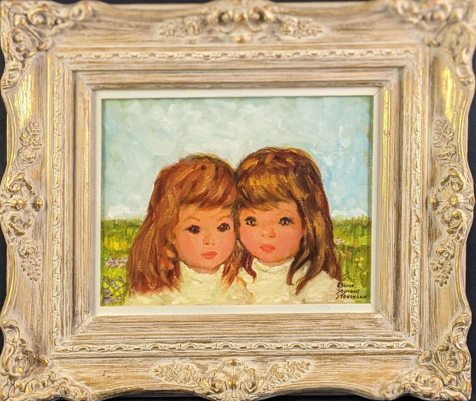 Vintage 1950s Esther Seymour Stevenson Oil Painting (1 of 7)