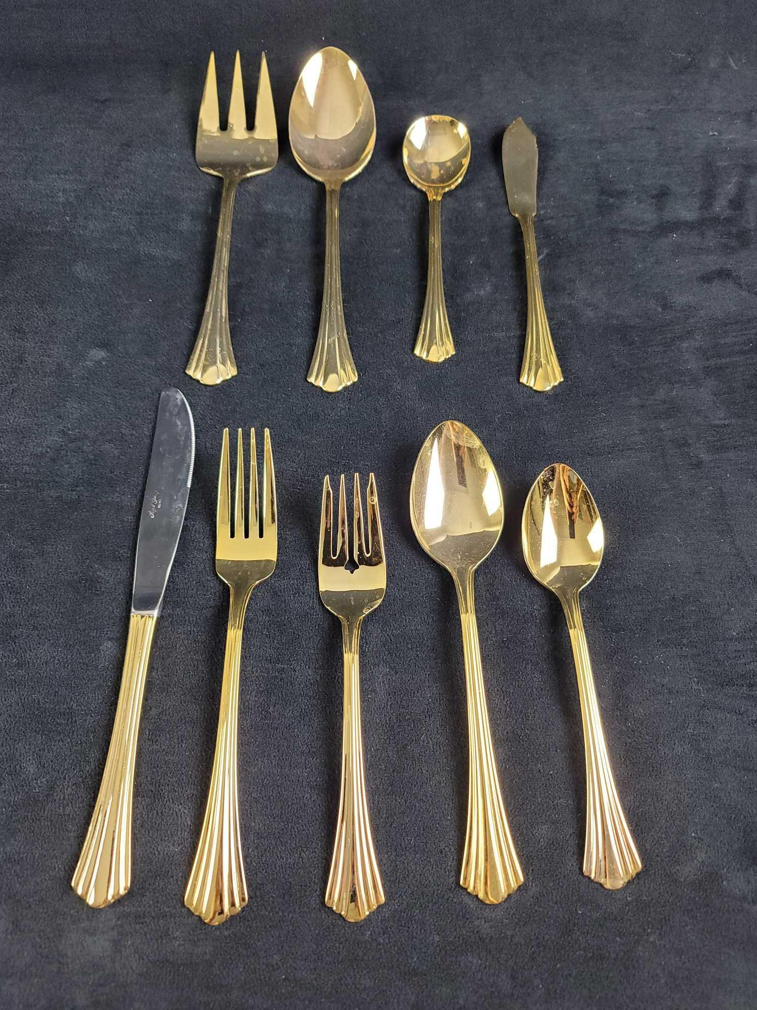 Royal Gallery RGL24 Flatware Gold Electro Plate (1 of 12)