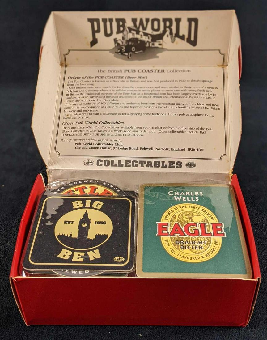 100 Authentic British Pub World Coasters Beer D (1 of 5)