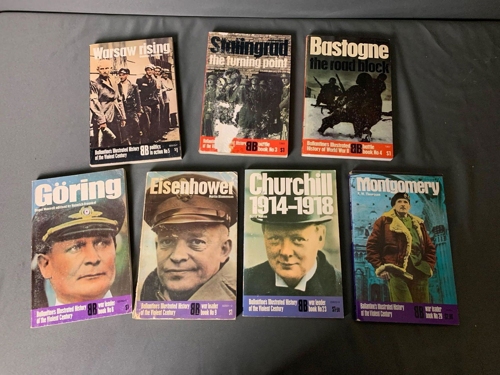 Lot 7 Paperbacks War Books: Ballentine's Illustrated (1 of 6)