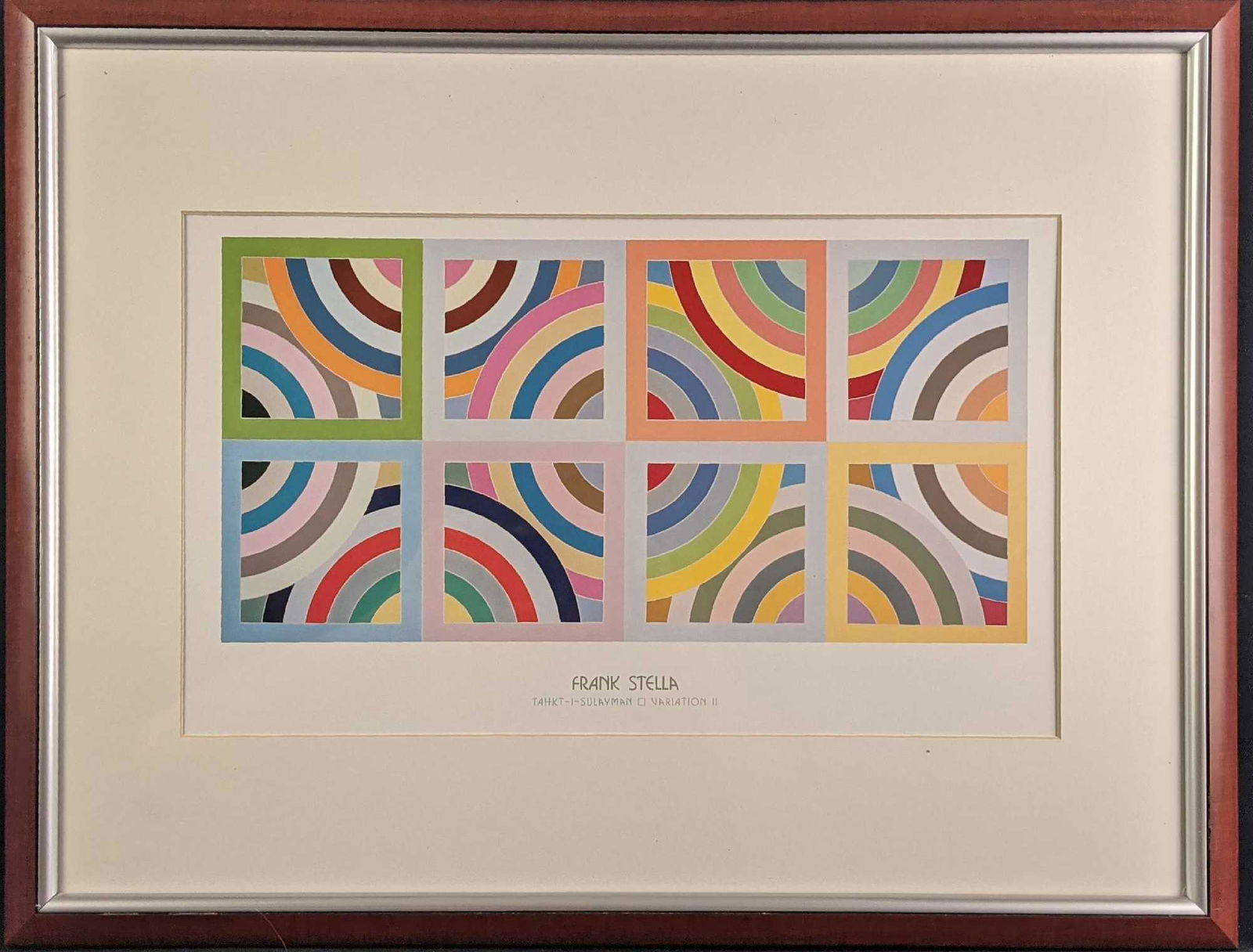 Frank Philip Stella Framed Tahkt I Sulayman Variation (1 of 4)