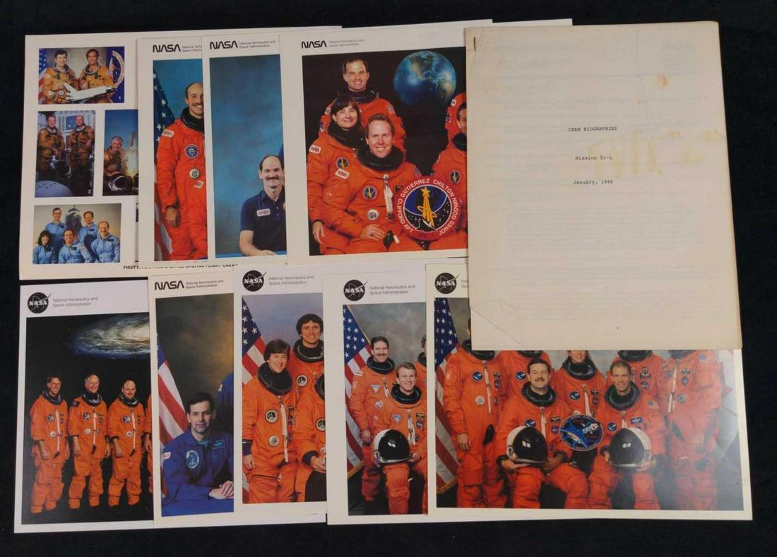 Space Shuttle Crew Official Photos NASA Plus Bios (1 of 7)