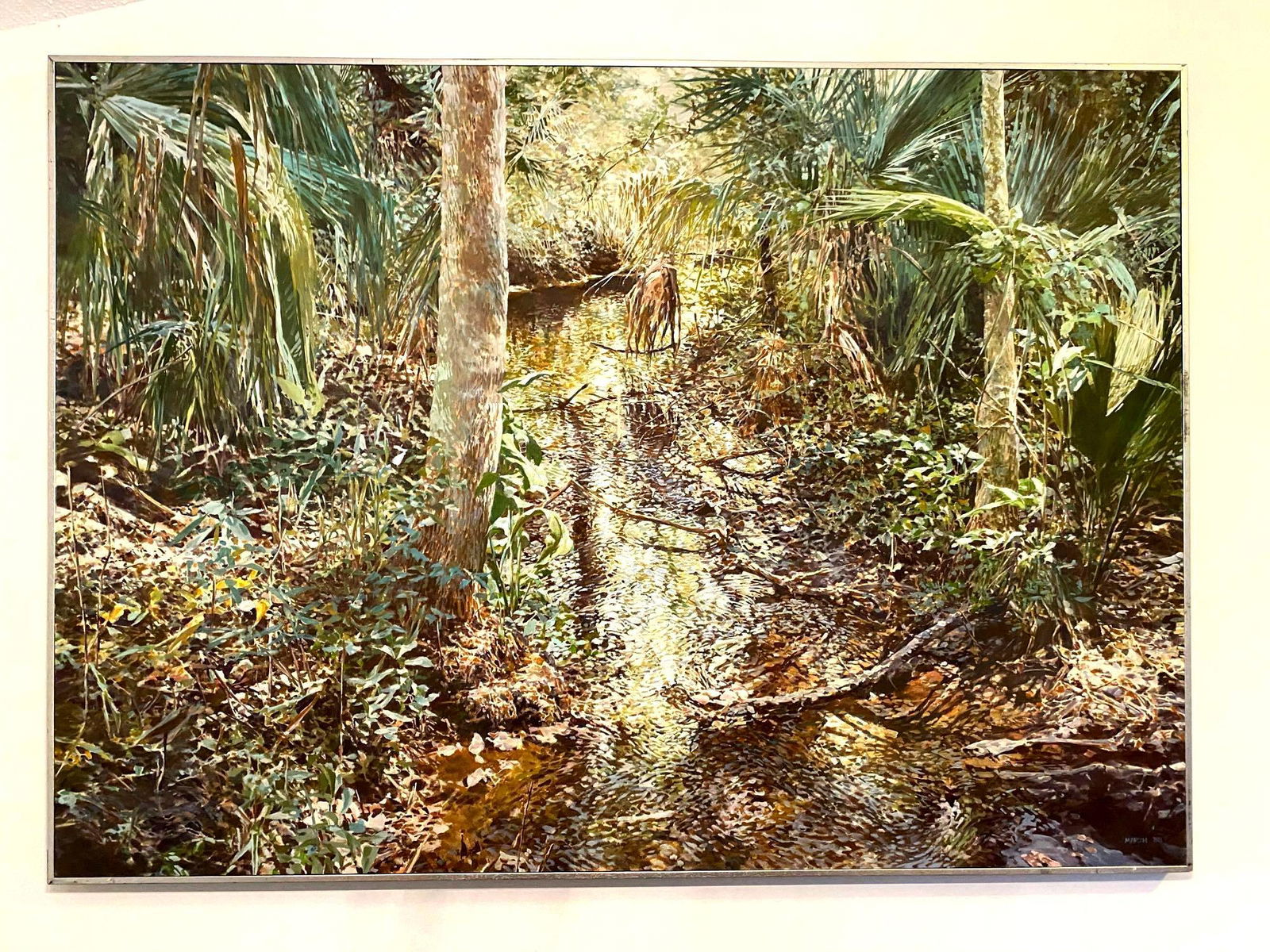 Original Signed Bruce L. Marsh (American, 1937) "Wekiva (1 of 5)