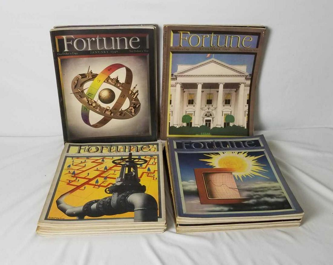 Fortune Magazines 1940 With Index (1 of 5)