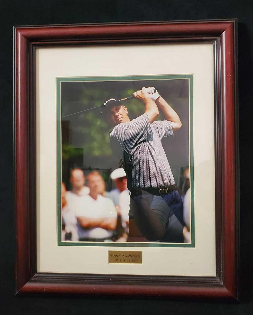 Tom Lehman 1997 Golf Masters Ron Watts Collection (1 of 9)