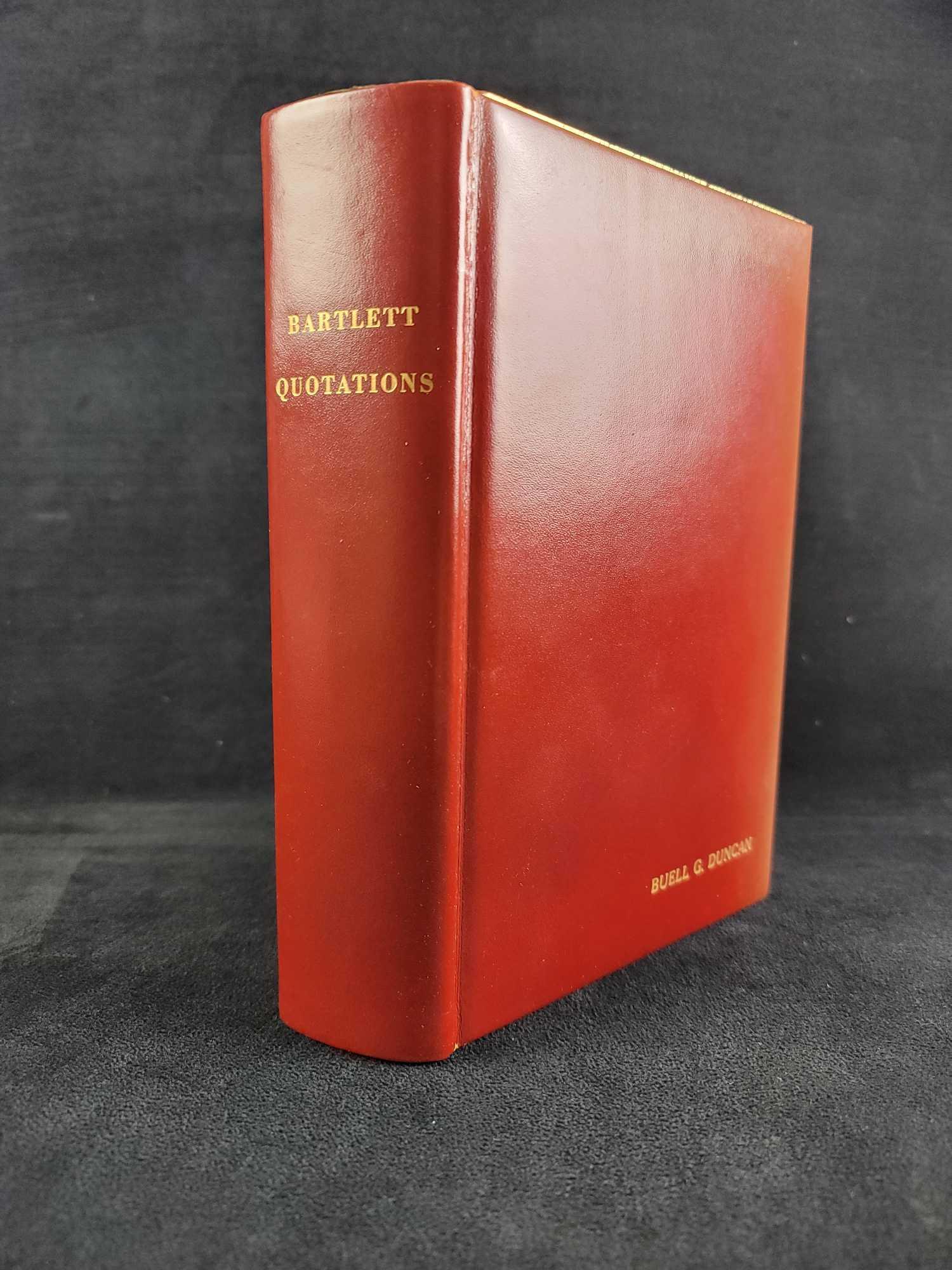 Bartlett Quotations Hardcover Book 13th Ed (1 of 9)