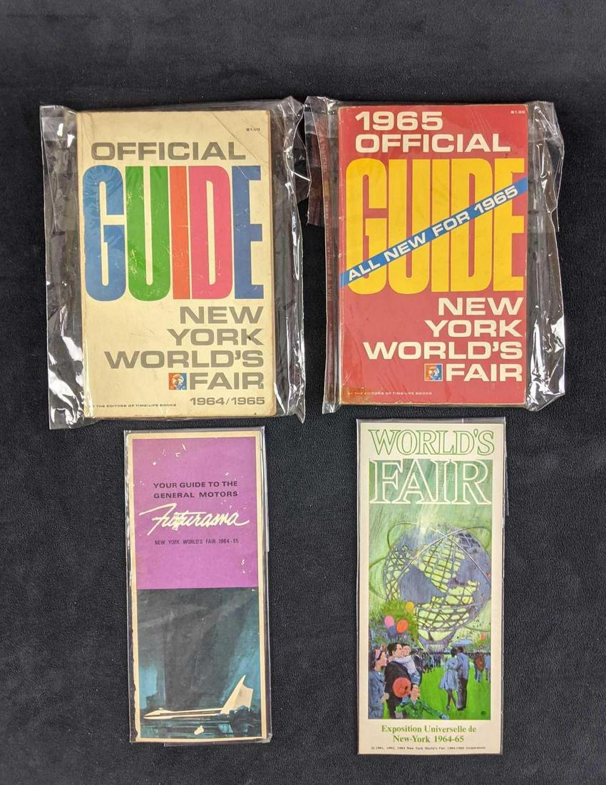 New York's World's Fair 1964-1965 Official Books and (1 of 12)
