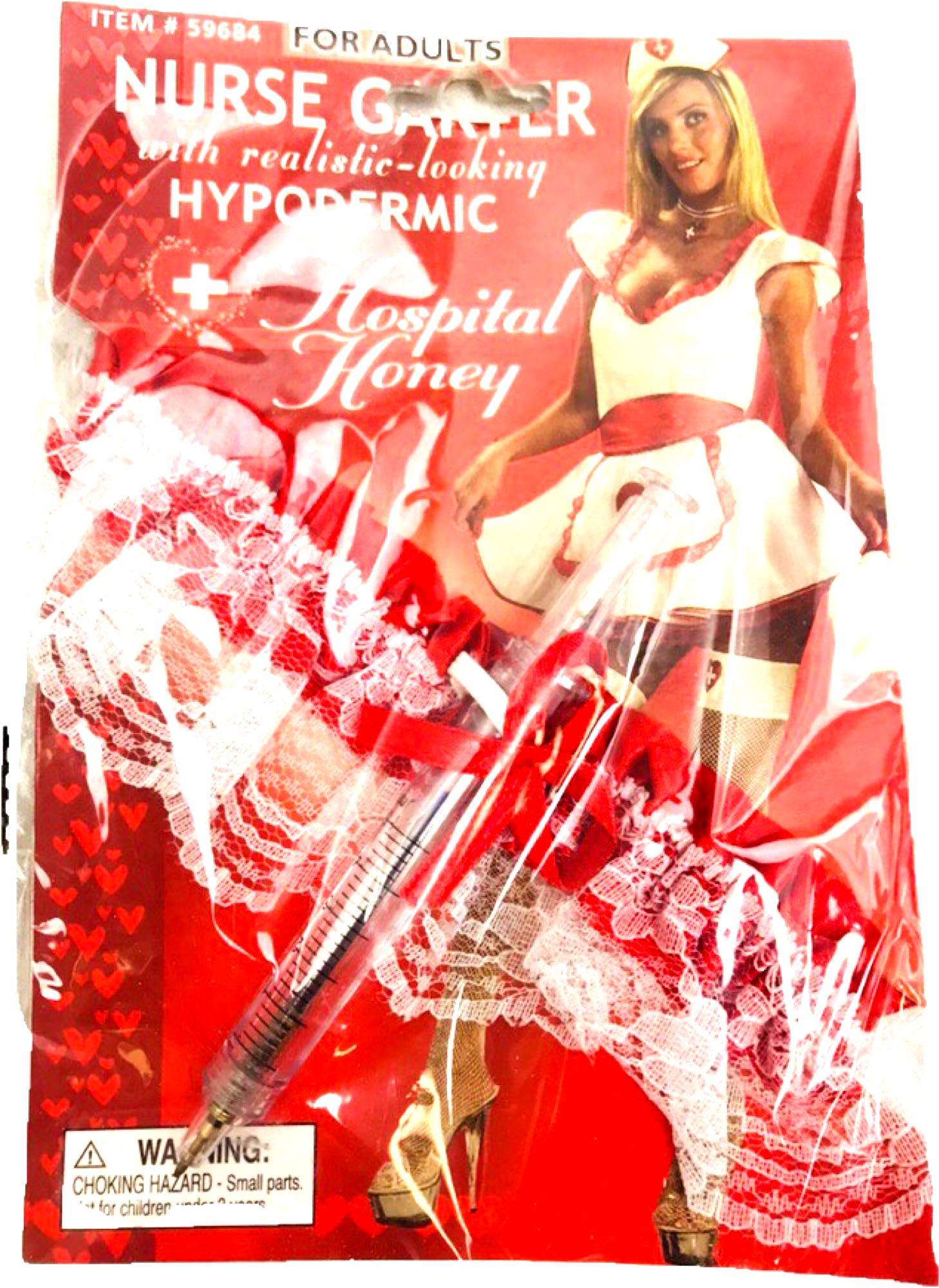 NOS - Sexy Nurse - Garter with Hypodermic Needle - (1 of 10)