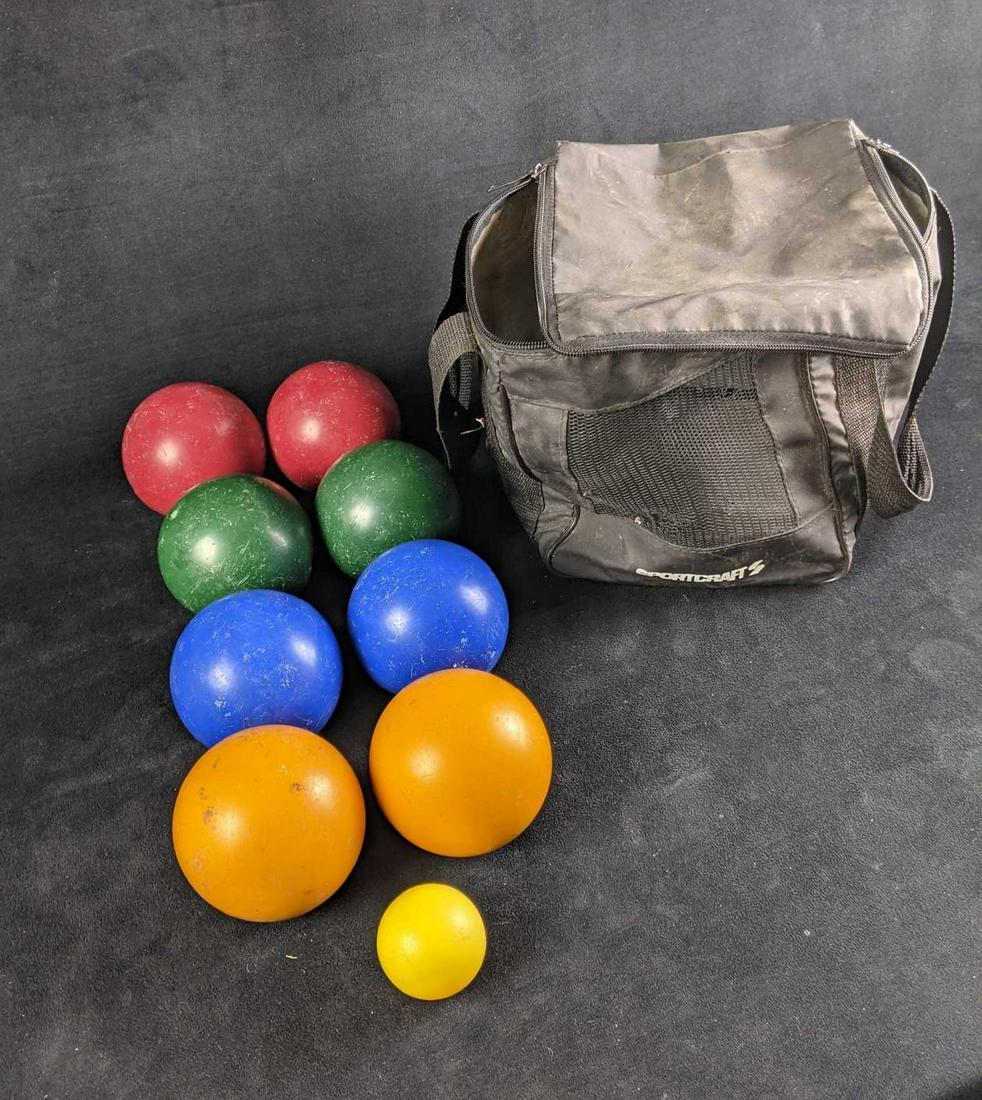 Complete Sportcraft Bocce Ball Set (1 of 7)