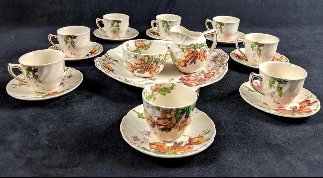 Retired Royal Doulton Sherborne China Lot (1 of 10)