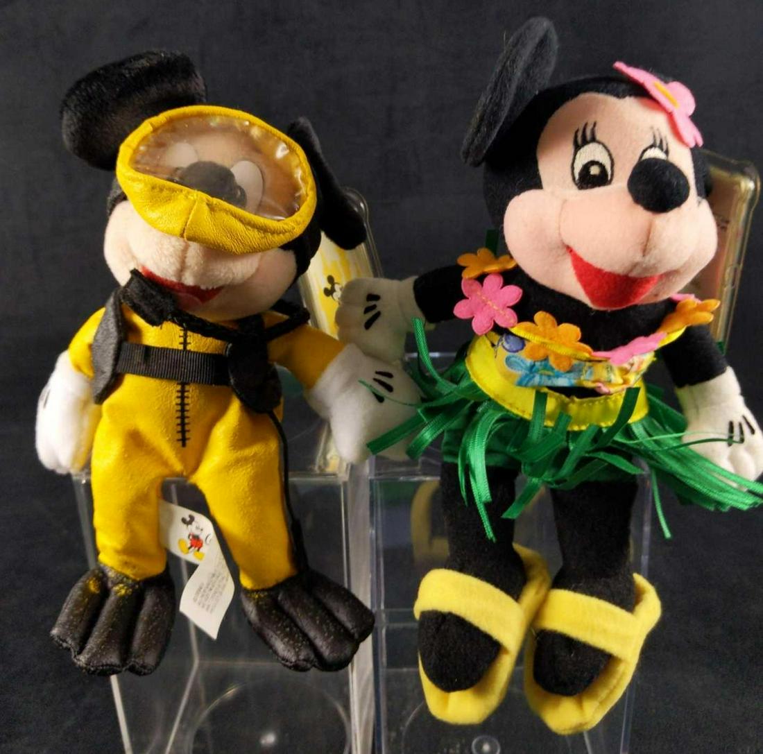 Disney Bean Bag Plush Hula Mini Scuba Mickey (1 of 6)