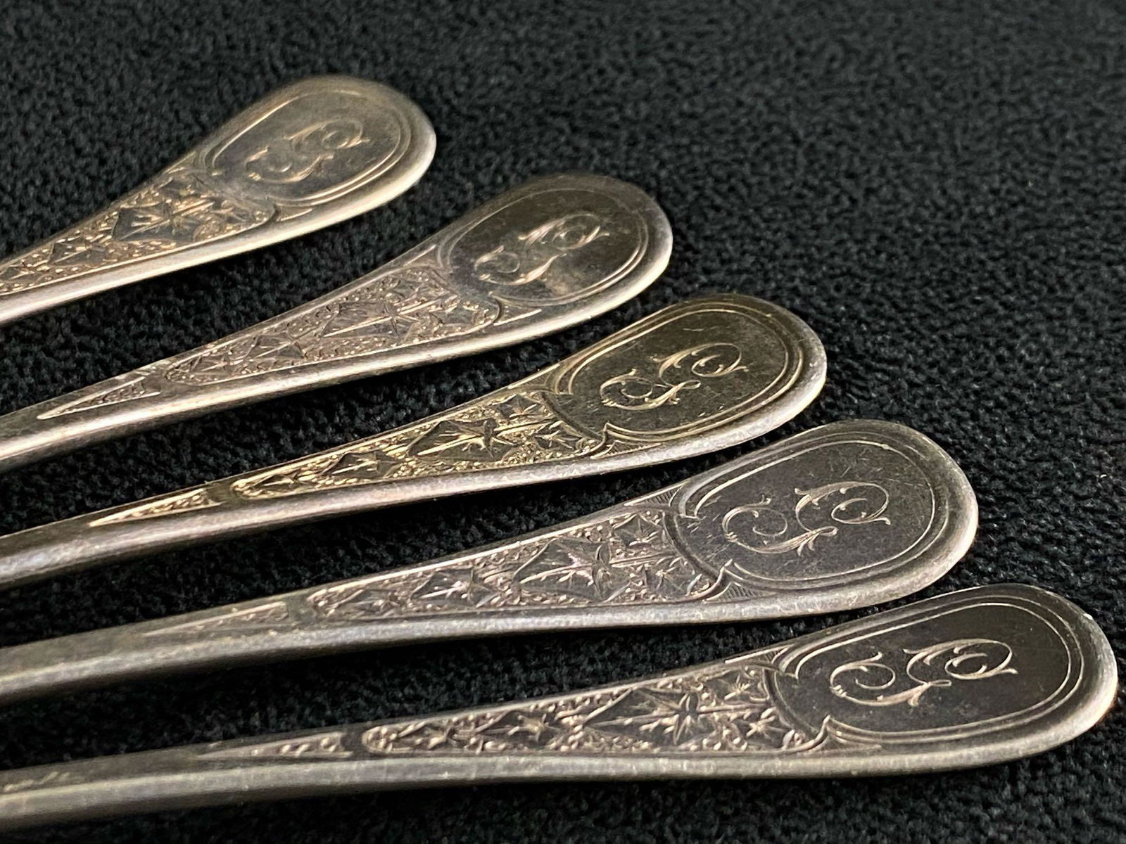 Rare Antique 1870's Tiffany & Co. Sterling Silver " Ivy (1 of 11)