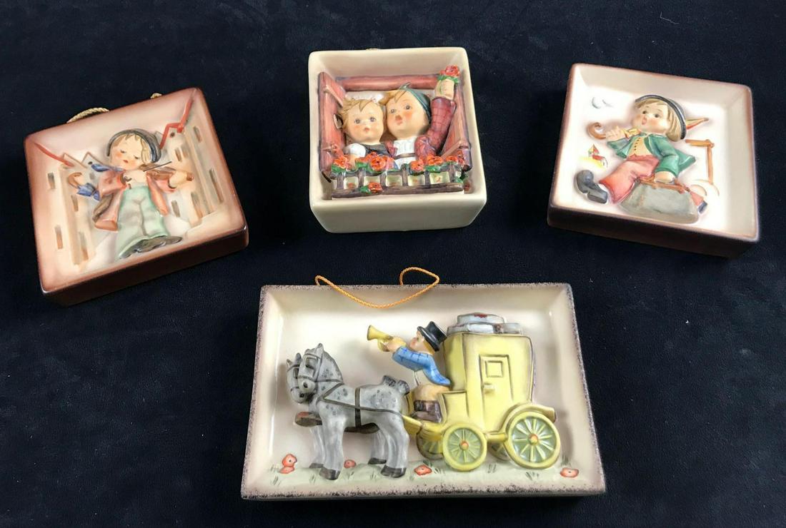 Vintage Hummel Plaques Lot Of Four (1 of 2)