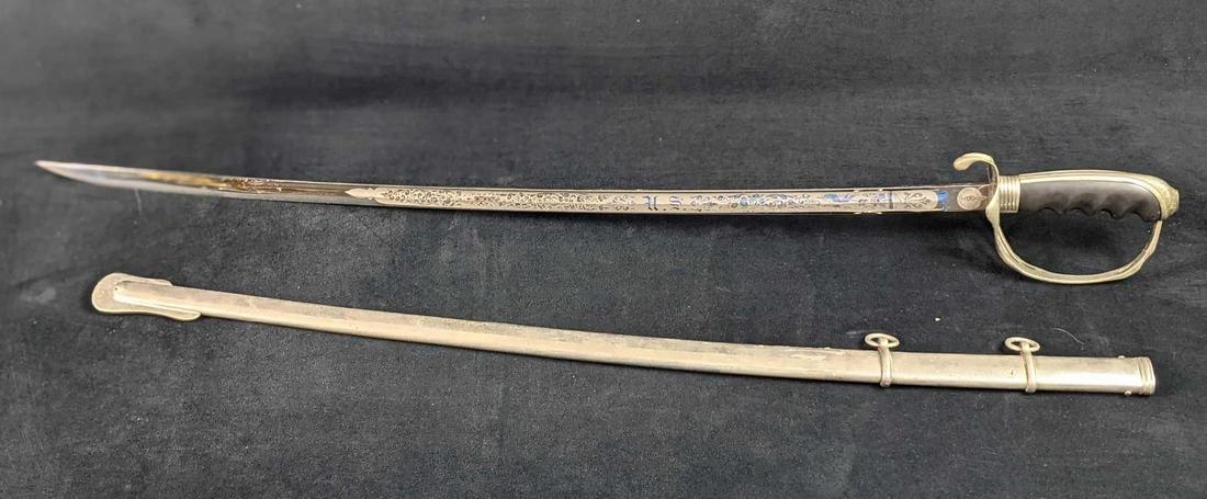 Vingage US Replica Officerâ€™s Saber WM H Horstmann (1 of 9)