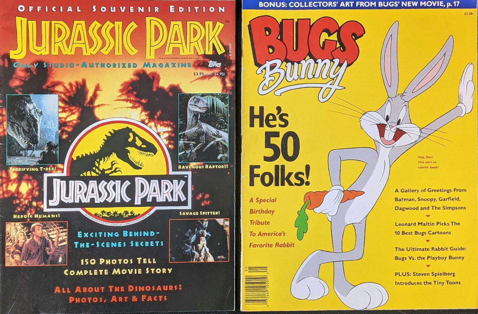 Official Jurassic Park And Bugs Bunny Birthday (1 of 8)