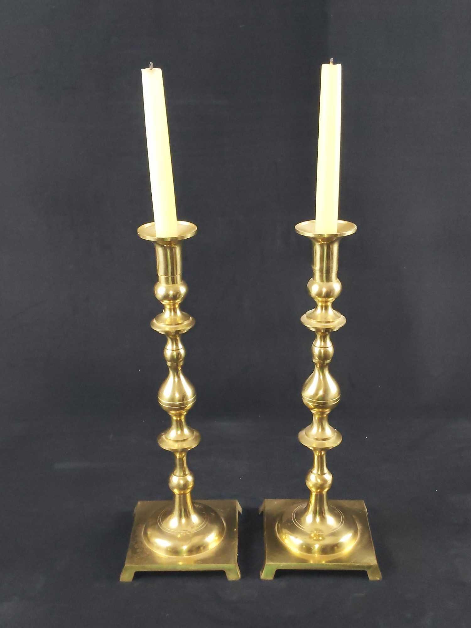 Two Vintage Brass Candleholders (1 of 7)