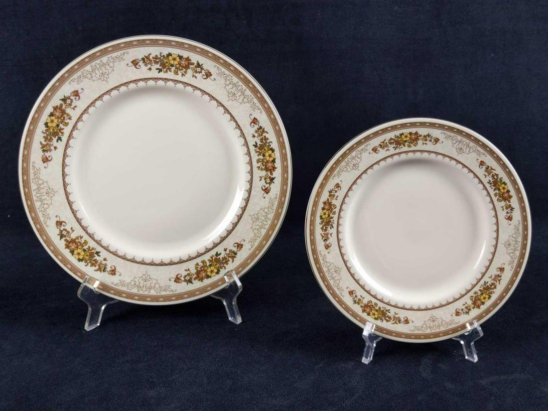 17 Roxburgh Brown By Minton Fine China Plates (1 of 4)