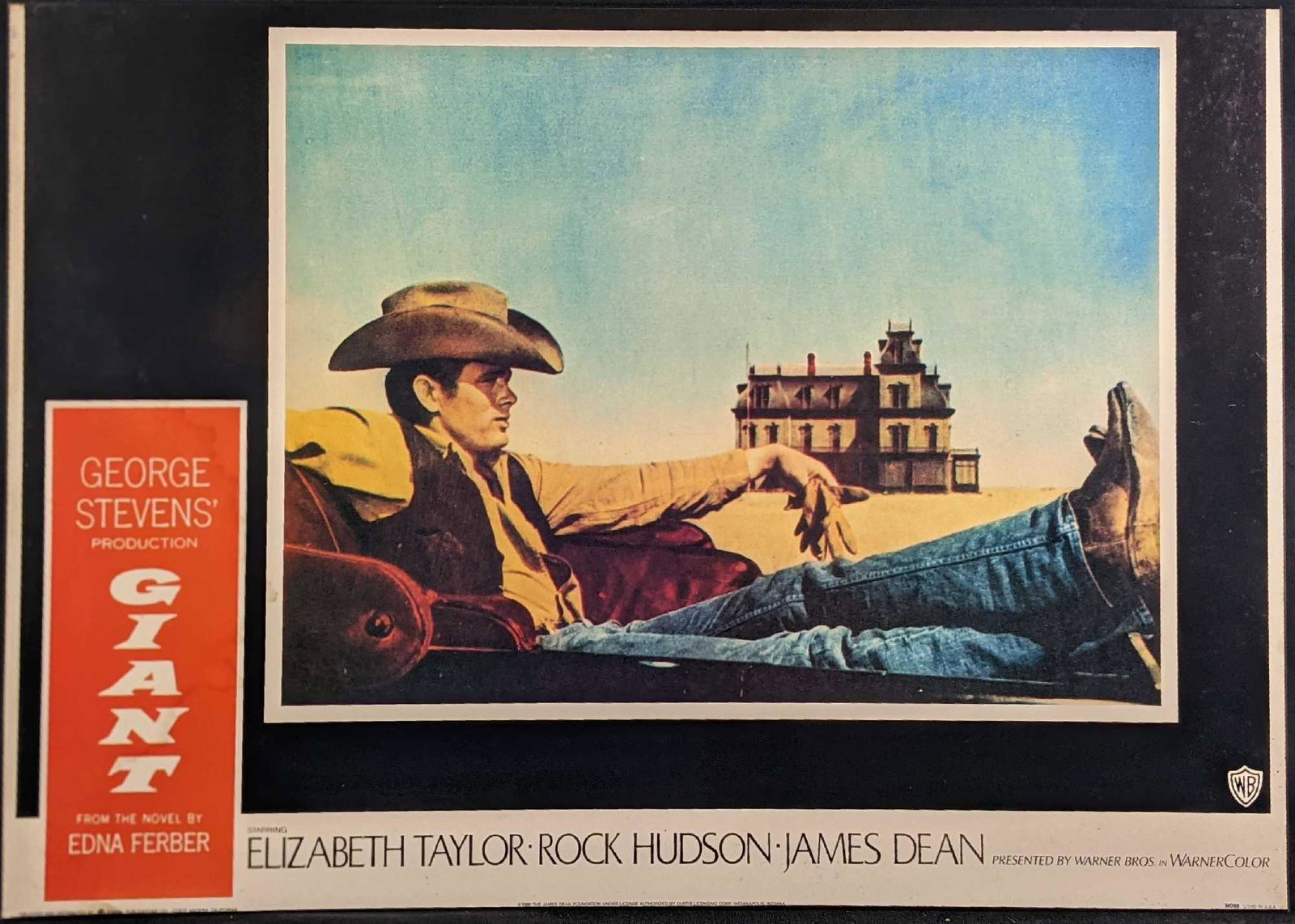 Vintage James Dean The Giant Board Poster (1 of 3)