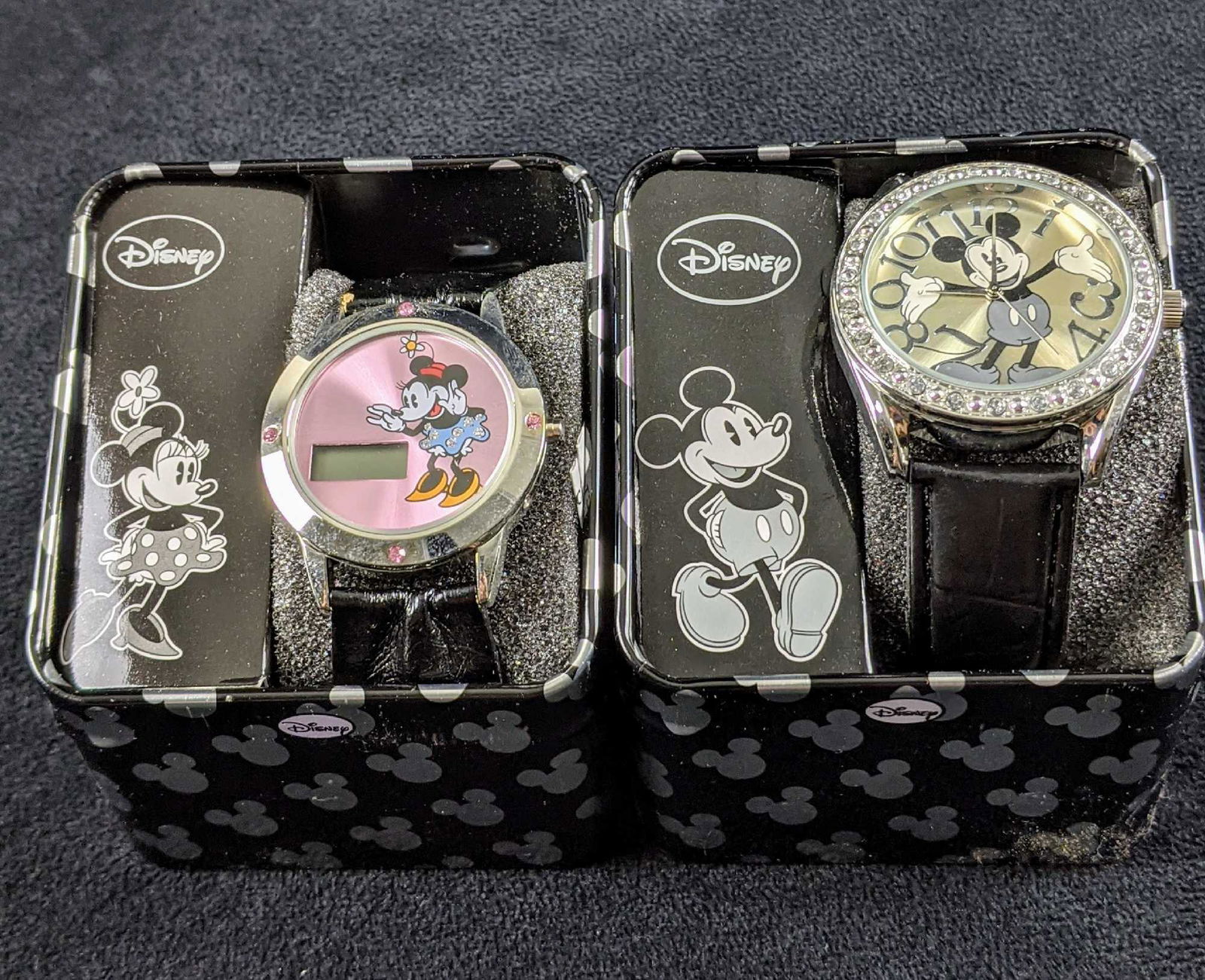 Two Disney Mickey Minnie Accutime Adults Watch (1 of 5)