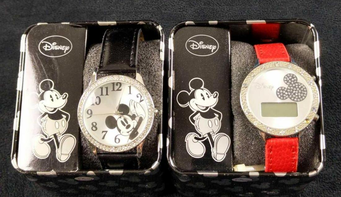 Two Disney Mickey Mouse Accutime Adults Watch B (1 of 5)