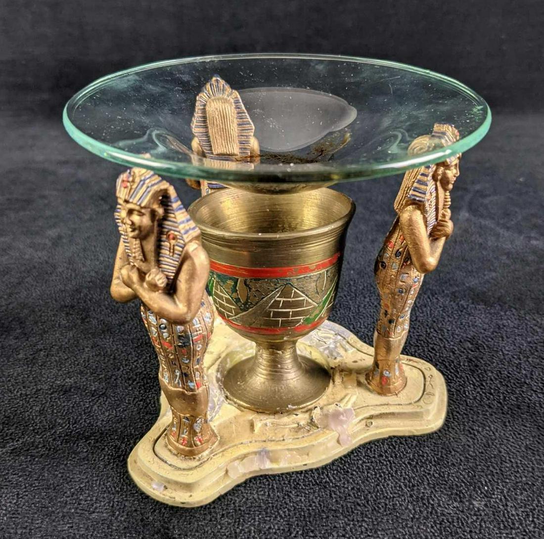 Egyptian Themed Tea Light Candle Wax Warmer (1 of 6)