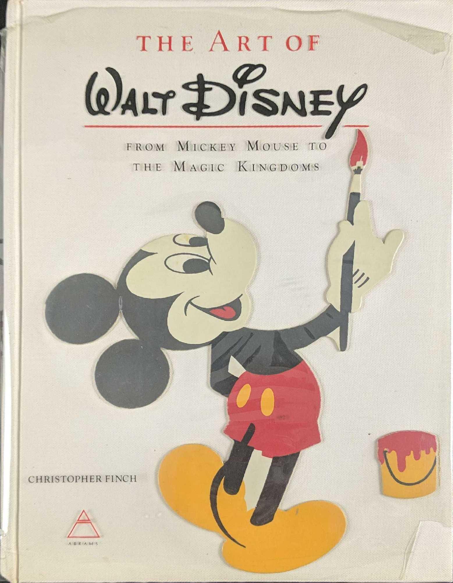 Vintage Art Of Walt Disney 1973 Hardcover 1st Ed (1 of 10)