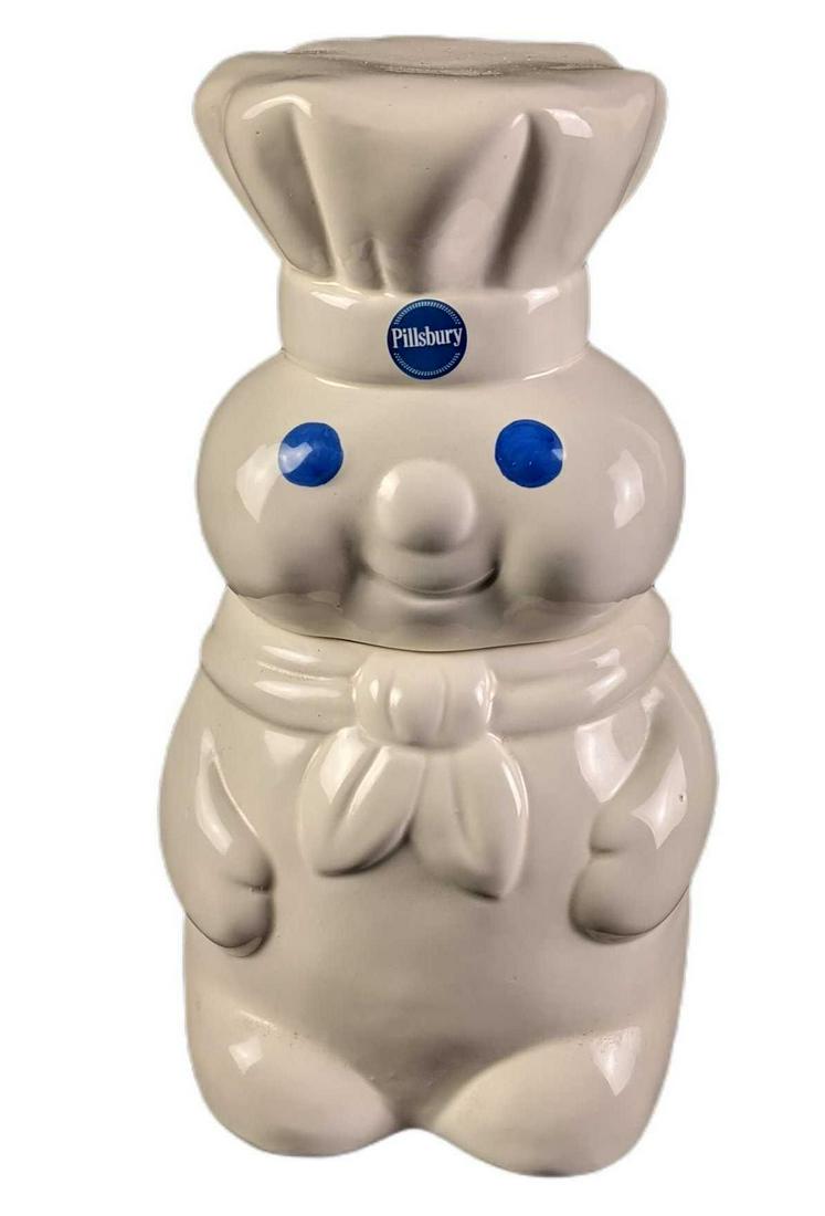 Ceramic Pillsbury Doughboy Ceramic Cookie Jar (1 of 8)