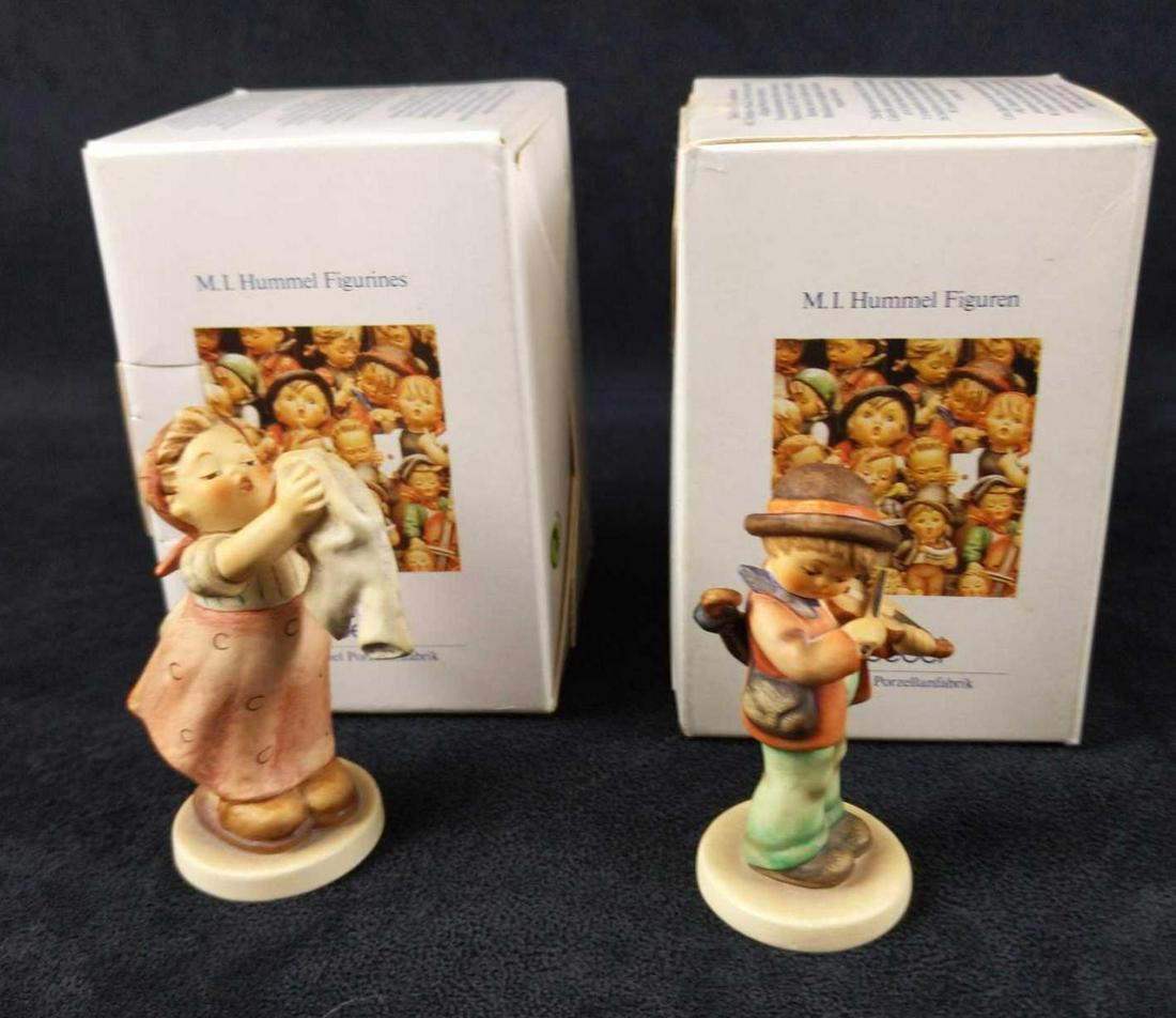 2 Vintage Goebel Hummel Figurines W Boxes And COAs (1 of 9)