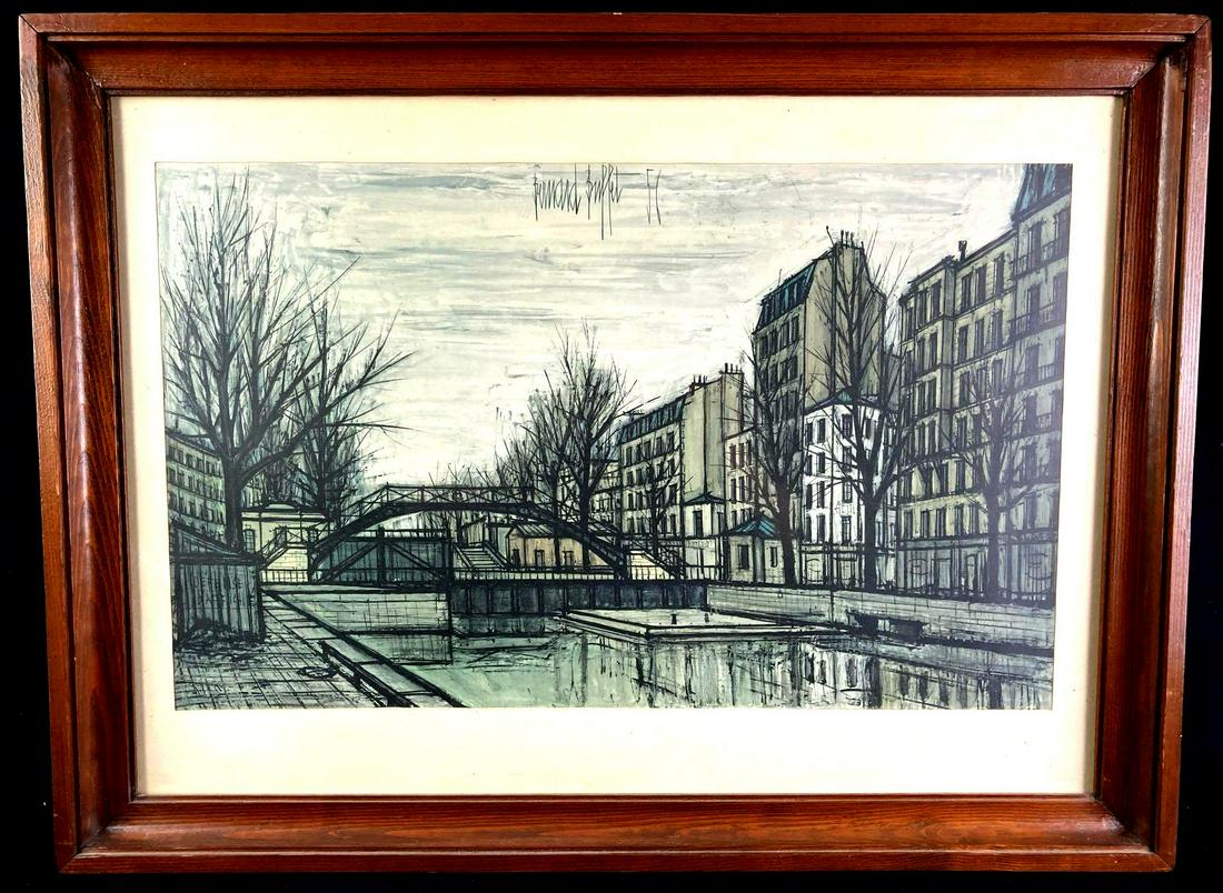 Bernard Buffet Paris Street View Print (1 of 4)