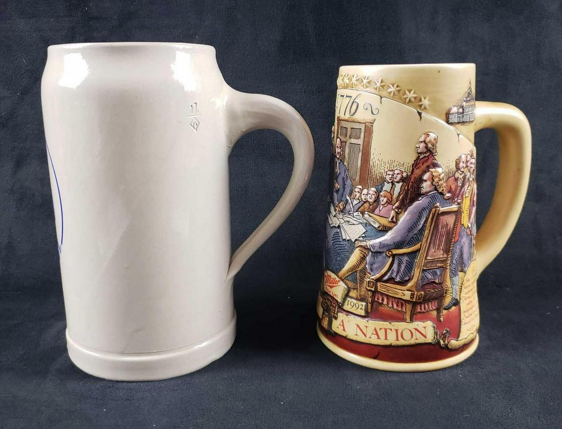 Two Vintage Beer Steins (1 of 7)