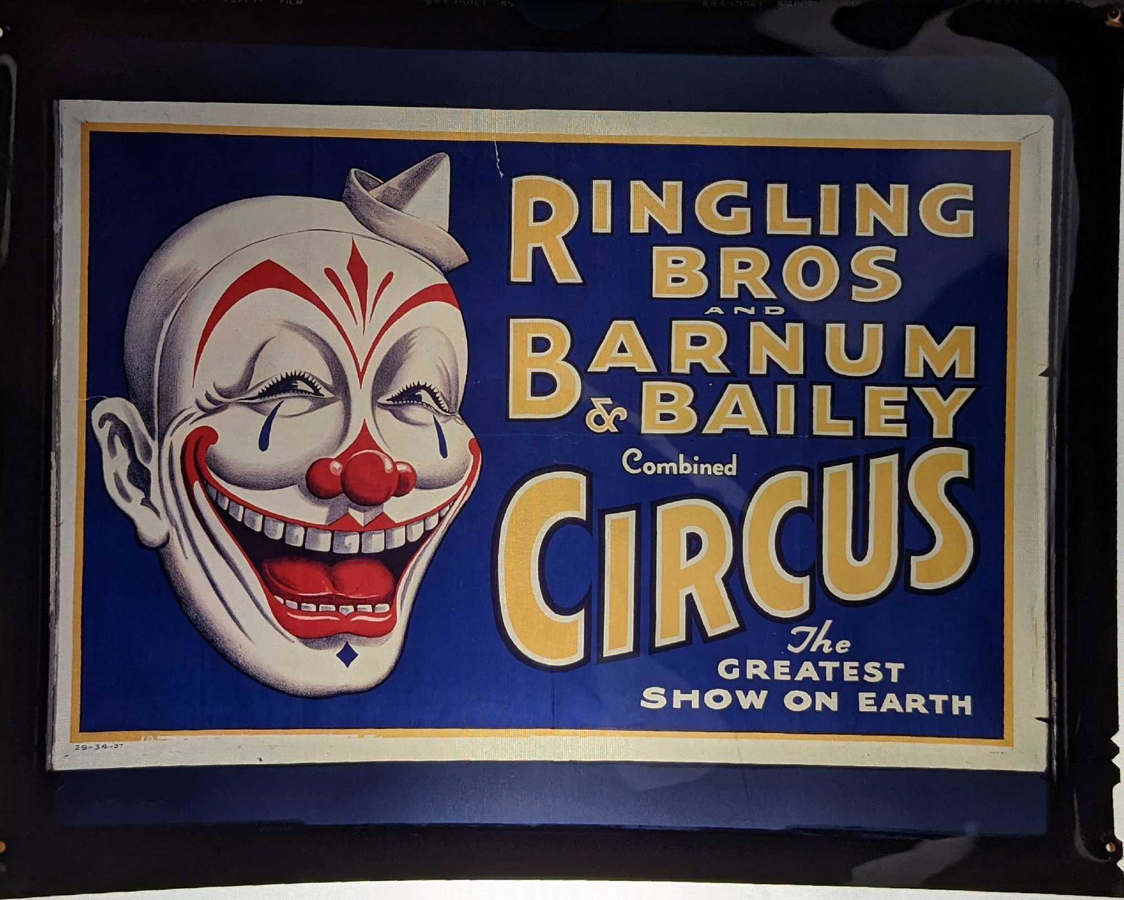 Ringling Brothers Barnum Circus Poster Transparency (1 of 9)