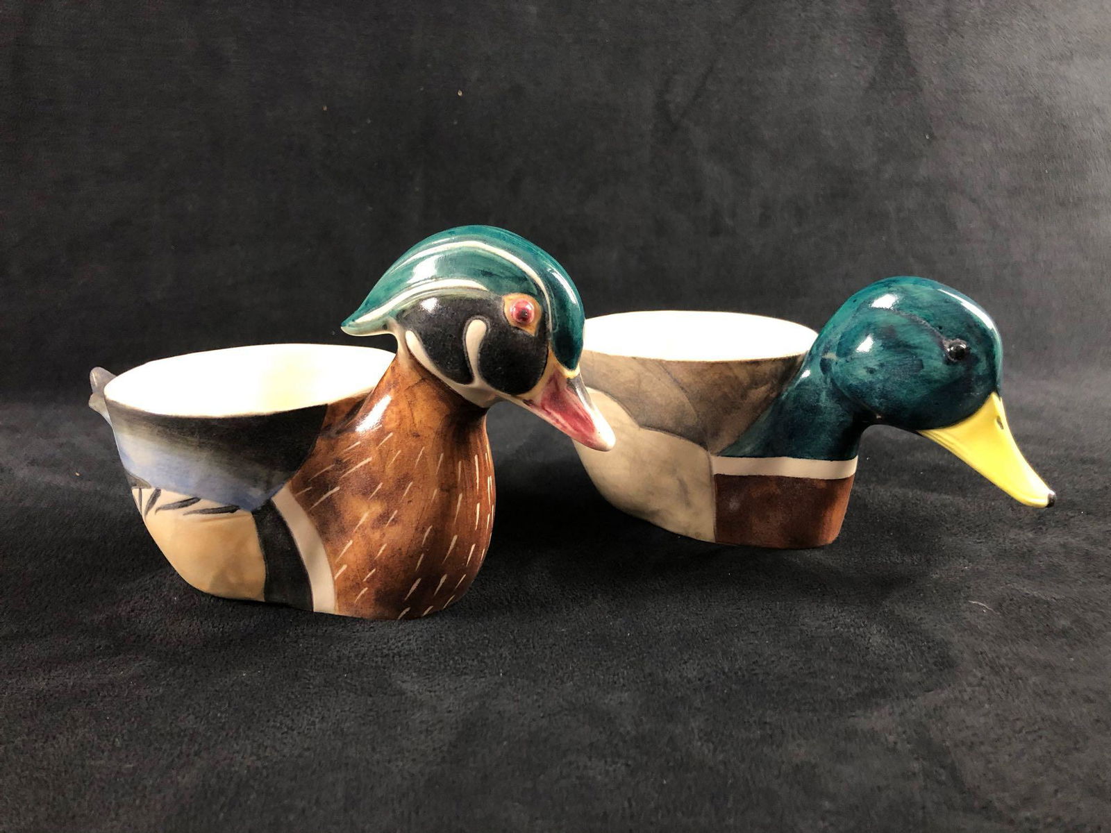 Lot Of 2 Mallard Duck Deborah Pauling 1984 Cup Ceramic (1 of 9)