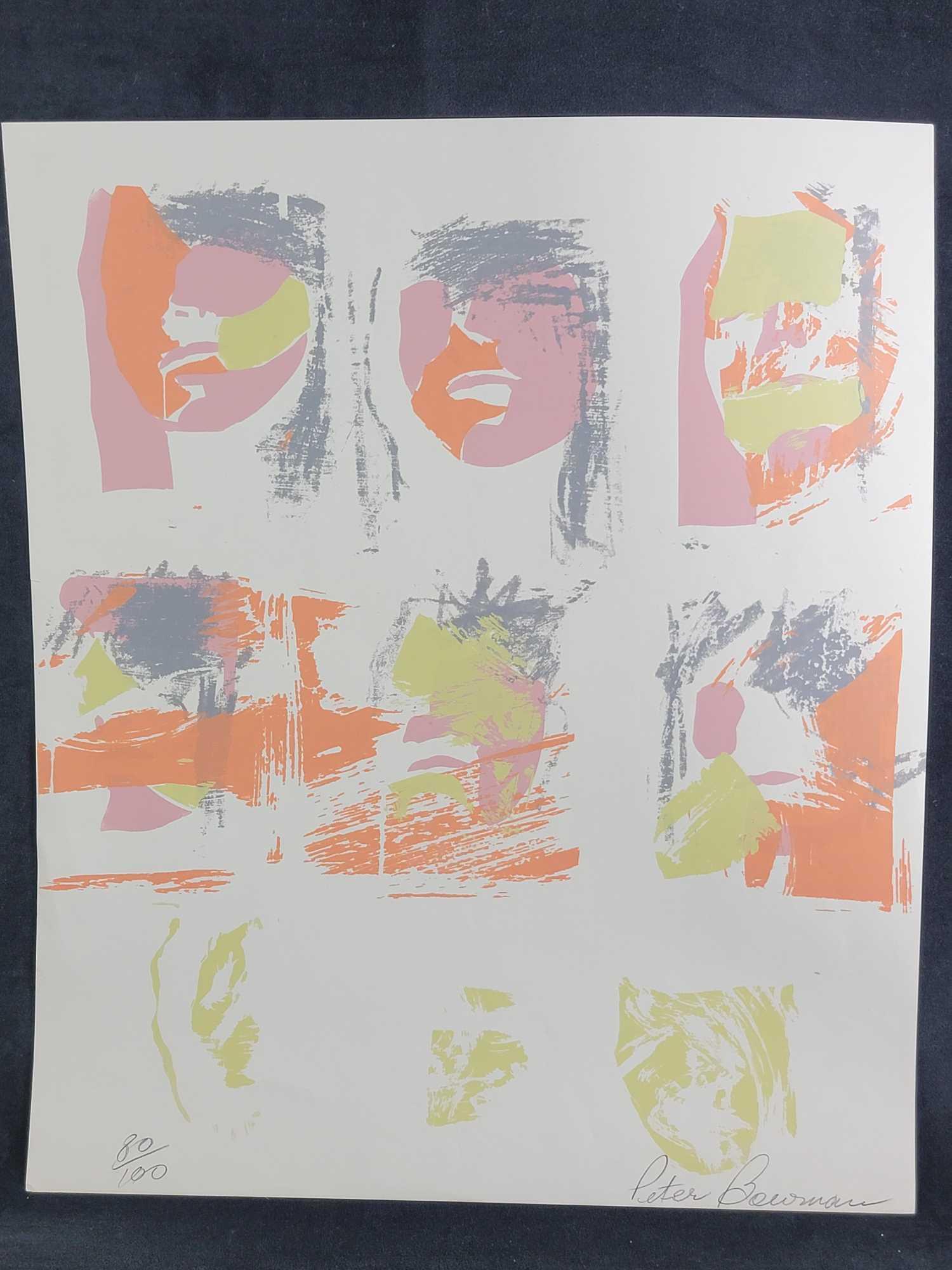 Signed Peter Bowman Print (1 of 8)