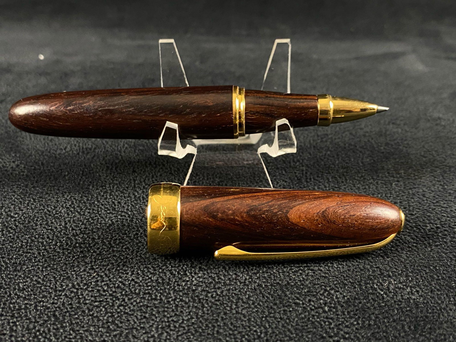 Jean-Pierre Lepine â€œWinstonâ€ Cherry Wood Rollerball (1 of 12)