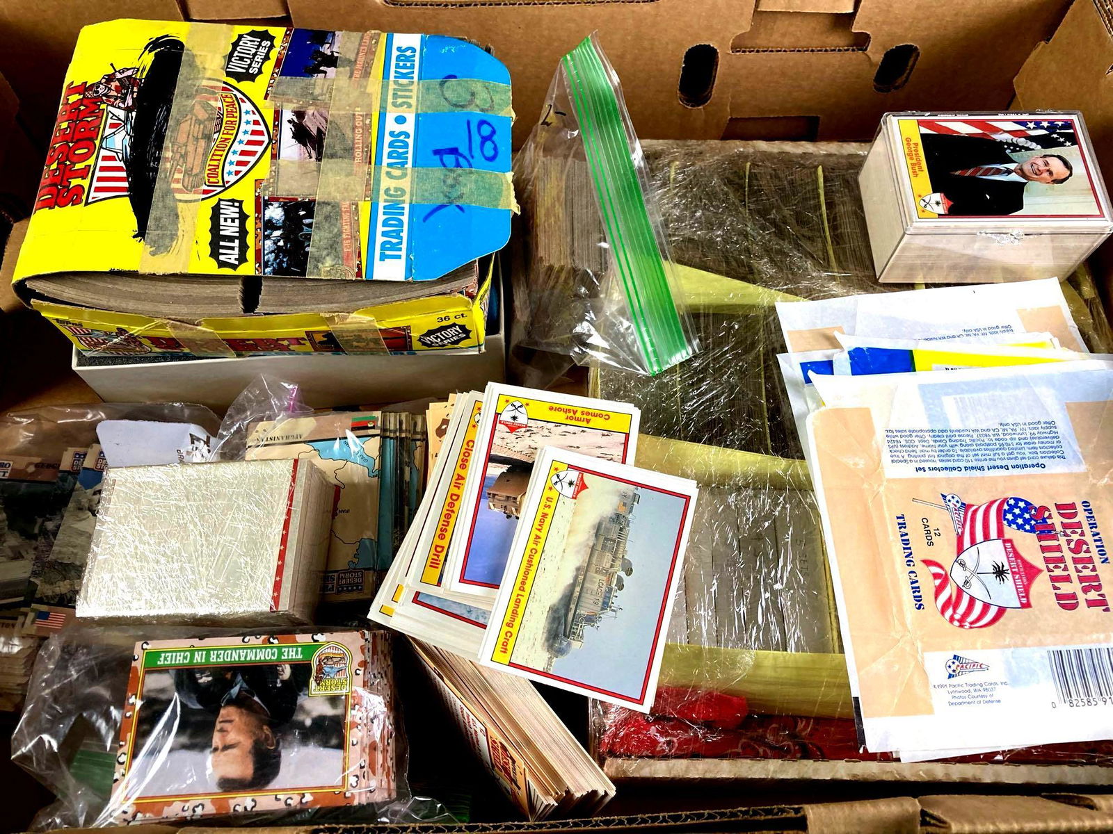 Desert Storm and Desert Shield Trading Cards Pro Set (1 of 5)