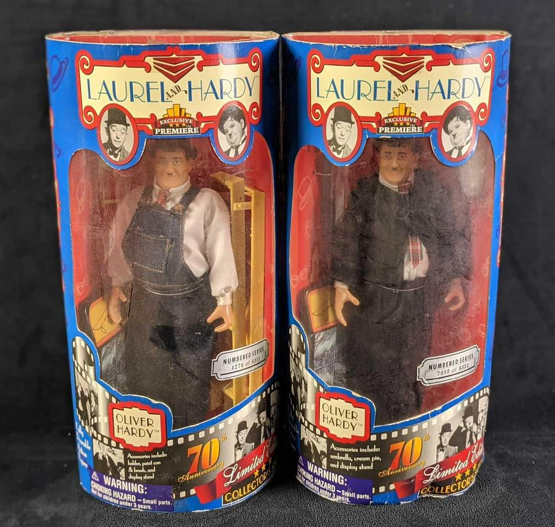 Two Limited Edition Oliver Hardy Action Figures (1 of 6)