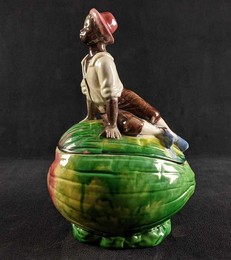 Cookie Jar Black Americana Boy on Watermelon (1 of 7)