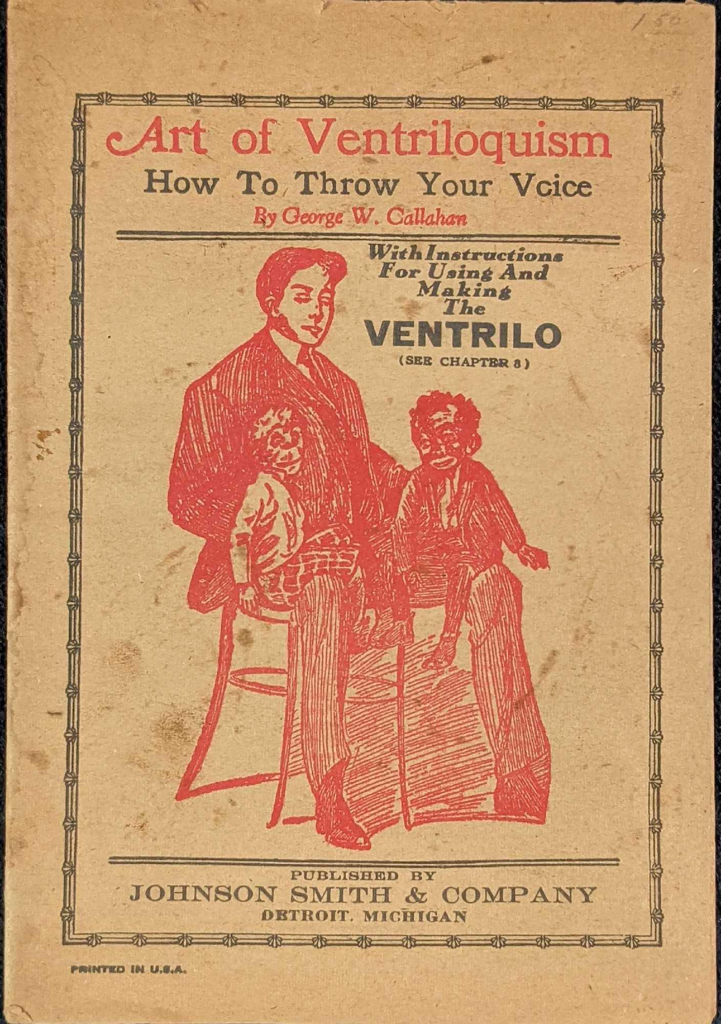 Art of Ventriloquism: How to Throw Your Voice Paperback (1 of 3)