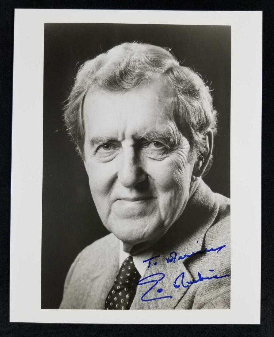 Autographed Photo of Edmund Muskie: Presidential Candidate No COA, but came from an avid celebrity autograph collector and believed to be real. In mint condition with no known damages such as creases, rips or tares. Measures 8" x 10". W